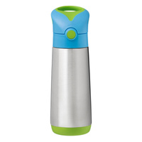 B.box butelka termiczna - bidon dla dzieci ze słomką 500 ml Ocean Breeze