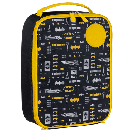 Batman by b.box Torba termiczna z rączką na lunchbox do szkoły – torba termoizolacyjna śniadaniowa dla dzieci