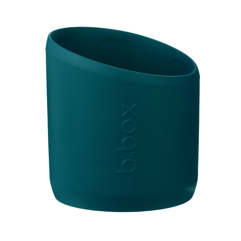 b.box b.box Silikonowa nakładka ochronna na butelkę 690 ml, Sea Glass