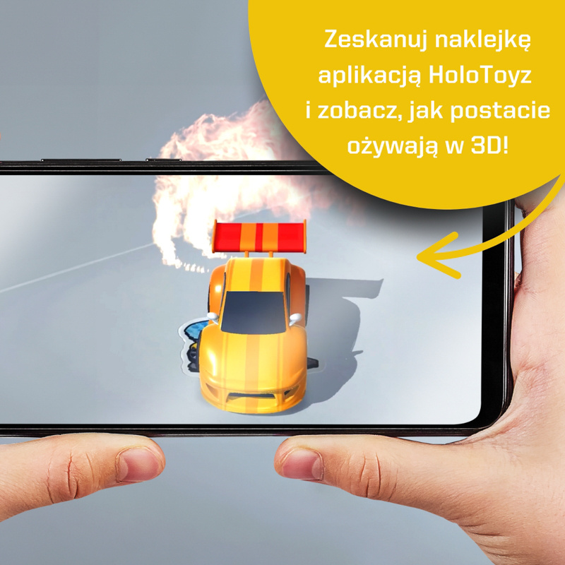 HoloToyz Naklejki AR Metal Mania – pojazdy