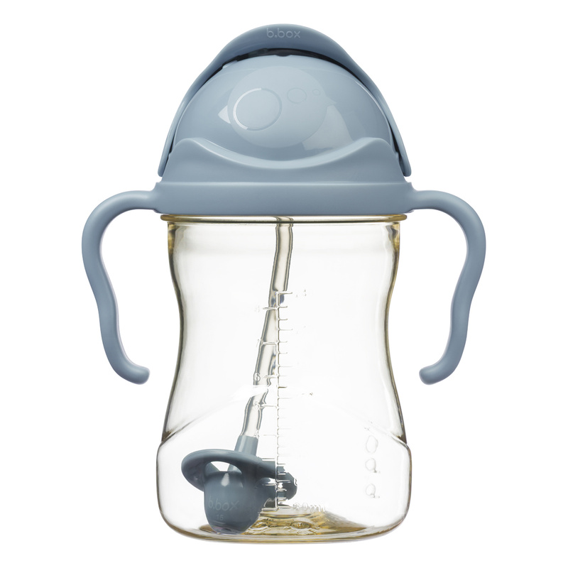 b.box bidon dla dzieci ze słomką PPSU - kubek niekapek 240 ml Ocean