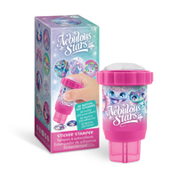 Nebulous Stars Stempel z Naklejkami - Sticker Stamper  220 naklejek Różowy 6+ 