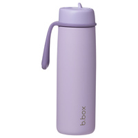 b.box Butelka termiczna ze stali nierdzewnej | składany ustnik 690 ml, Lilac Love