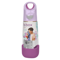 b.box Bidon dla dziecka - butelka na wodę ze słomką tritanowa 600ml Sugar Plum