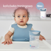 b.box kubek do nauki picia dla dziecka – zestaw 4w1 240 ml Ocean