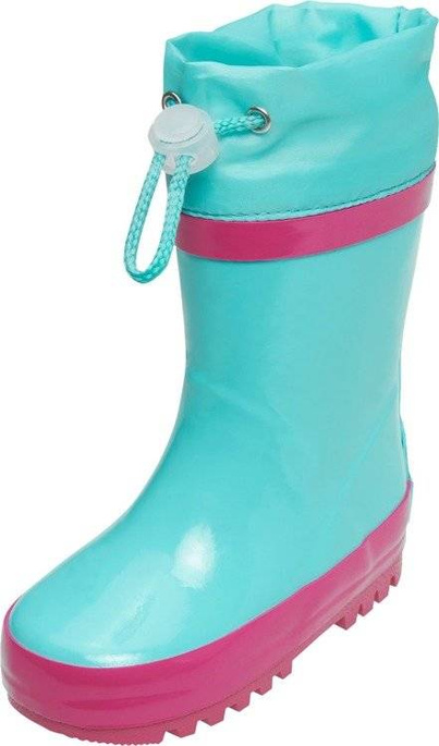 Kalosze ocieplane rozm. 22/23, turkusowe, Playshoes