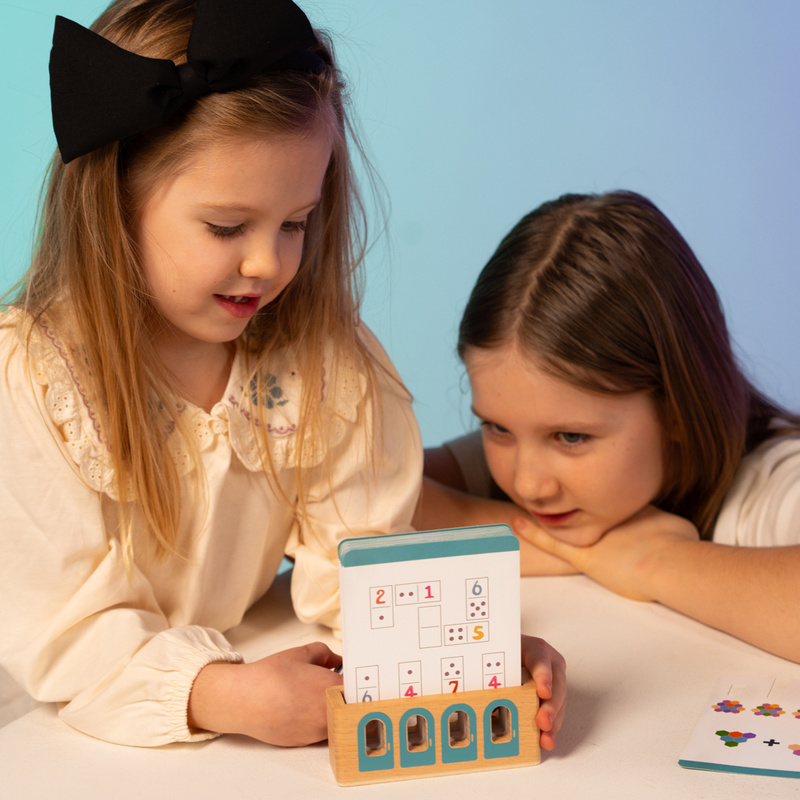Topbright Logiczne Łamigłówki | Edukacyjna gra karciana z kluczem – Poziom zaawansowany 36m+