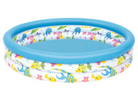 Dmuchany basenik dla dzieci, Rybki, 122x25cm, Bestway, OUTLET