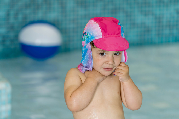 Playshoes Czapka UV dziecięca z daszkiem Syrenka 