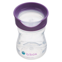 B.box Kubek do nauki picia dla dziecka - kubek treningowy plastikowy 240 m winogronowy