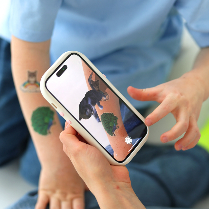 HoloToyz Tatuaże AR Holo Heroes – magiczne zwierzaki