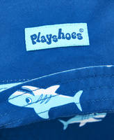 Playshoes Kapelusz UV dla dzieci dwustronny Rekin 