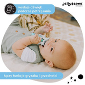  Gryzak dla dziecka Gwiazdki, miętowy, Jellystone Design