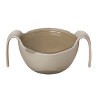 b.box miseczka 3w1: słomka, niewysypek, pojemnik, Latte