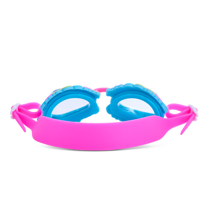 Aqua2ude Okulary do pływania dla dzieci – Fala uśmiechu, turkus – anti-fog, ochrona UV, 3+
