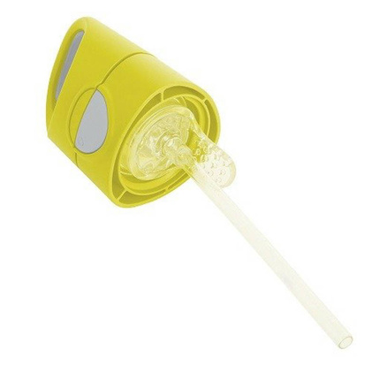 B.box Bidon dla dziecka - butelka na wodę ze słomką tritanowa 450 ml Lemon Sherbet