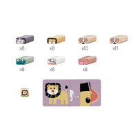 Topbright Jakie to zwierzę? Drewniana wieża z klocków – strategiczna gra zręcznościowa 36 mies. +