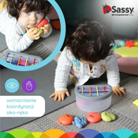 Sassy Sorter zabawka STEM – kubeczek z owocami 6m+