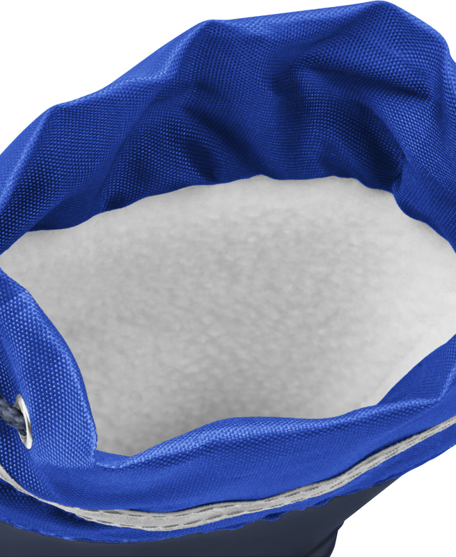 Kalosze dziecięce z ociepleniem i ściągaczem, granatowe, Playshoes