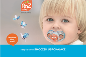 Smoczek uspokajający, Wesoła Małpka, RaZbaby 