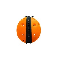 Kask ochronny do nauki chodzenia 7- 24 msc., Pomarańczowa biedronka, SAFEHEAD 