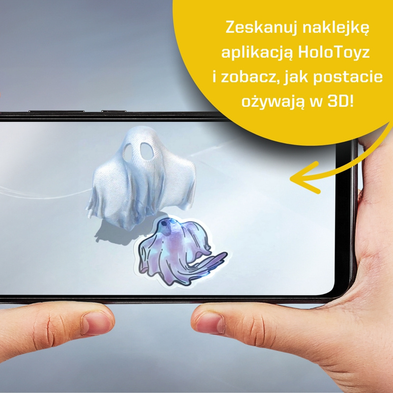 HoloToyz Naklejki AR Monster Mash – potwory