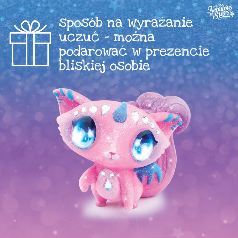 Nebulous Stars Figurka do malowania – zestaw kreatywny dla dzieci 8+ Stella , OUTLET