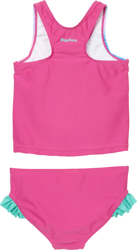 Playshoes Strój kąpielowy dla dziewczynki dwuczęściowy tankini UV Syrenka 