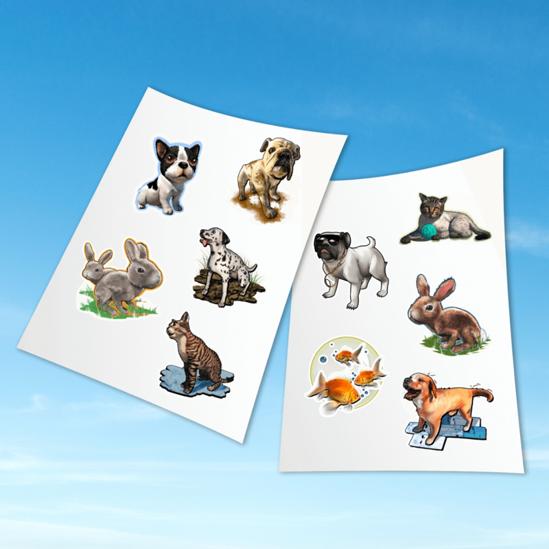 HoloToyz Naklejki AR Pet Party – futrzana ekipa