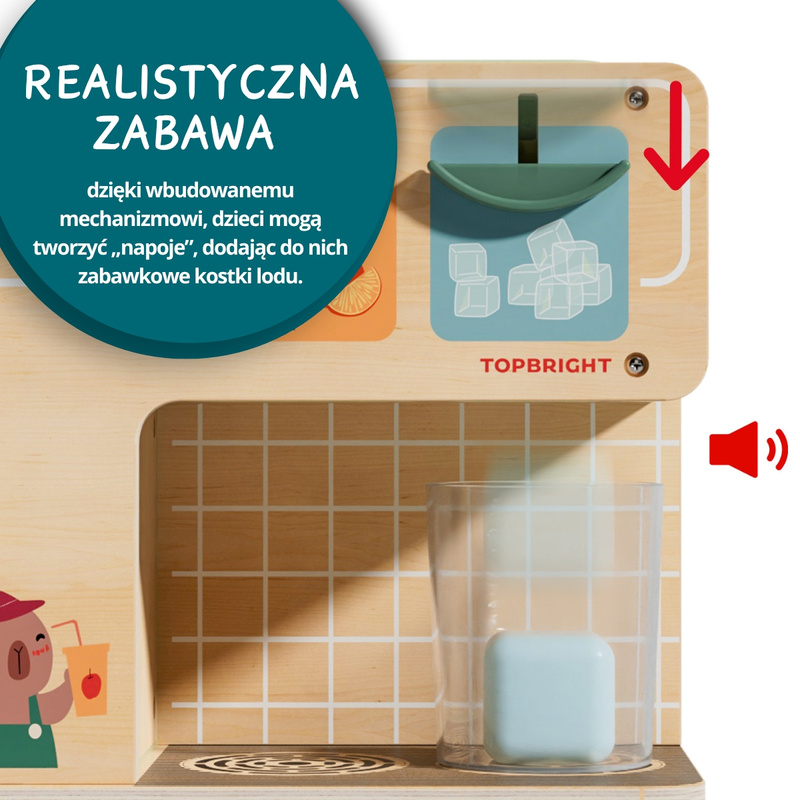 Topbright Wyciskarka do soków Boutique – Zabawka edukacyjna dla dzieci 36m+, OUTLET