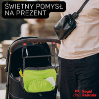 Karabińczyk do wózka, zestaw 2 szt., czarny, Royal Rascals, OUTLET