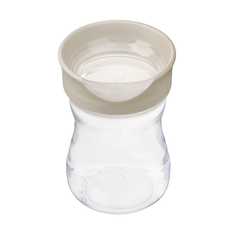 b.box kubek do nauki picia dla dziecka - zestaw 3w1 240 ml, Latte