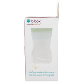 B.box Kubek do nauki picia dla dziecka - kubek treningowy plastikowy 240 ml szałwiowy, OUTLET