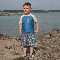 Playshoes Szorty kąpielowe chłopięce UV Dżungla