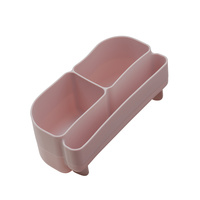 b.box Silikonowy wkład do mini lunchboxa z przegrodą na sztućce Berry