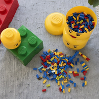 Pojemnik LEGO® Głowa, Chłopiec Głuptasek, duży