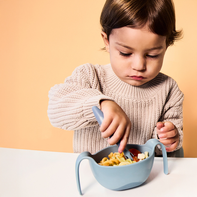 b.box Pierwsze sztućce BLW dla niemowląt, Ocean