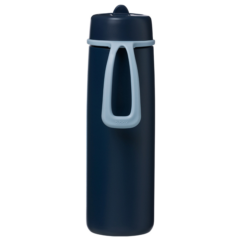 b.box Butelka termiczna ze stali nierdzewnej | składany ustnik 690 ml, Midnight