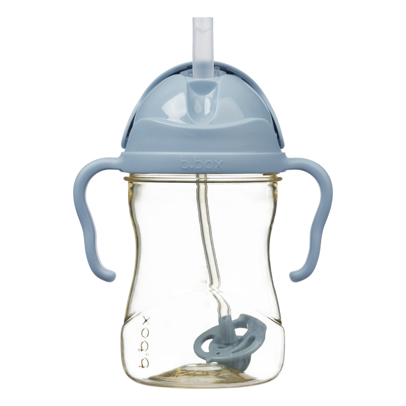 b.box bidon dla dzieci ze słomką PPSU - kubek niekapek 240 ml Ocean