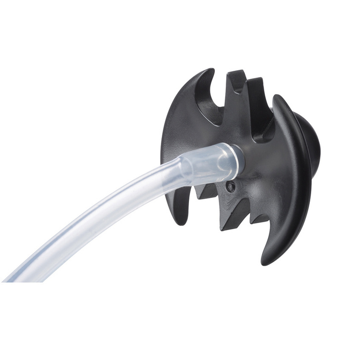 Batman by b.box bidon dla dzieci - kubek niekapek ze słomką 240 ml, OUTLET