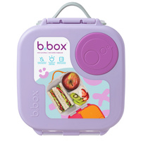 B.box lunchbox dla dzieci do szkoły - szczelna mini śniadaniówka z przegródkami Sugar Plum
