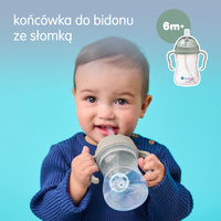 b.box kubek do nauki picia dla dziecka - zestaw 3w1 240 ml, Sage OUTLET