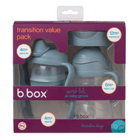b.box kubek do nauki picia dla dziecka – zestaw 4w1 240 ml Ocean