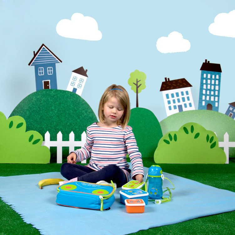 Torba śniadaniowa termiczna, Terrance, niebieska, Trunki