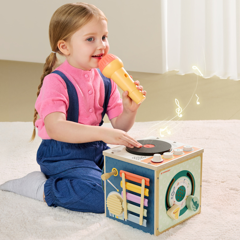 Topbright Muzyczna kostka dla malucha - zabawka edukacyjna 18m+ OUTLET