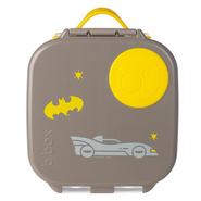 Batman by b.box lunchbox dla dzieci do szkoły - szczelna mini śniadaniówka z przegródkami