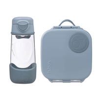 Zestaw Sportowa butelka tritanowa 450 ml + Mini Lunchbox, Chill out, b.box