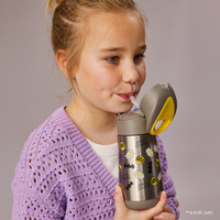 Batman by b.box butelka termiczna - bidon dla dzieci ze słomką 350 ml