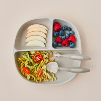 b.box Pierwsze sztućce BLW dla niemowląt, Latte