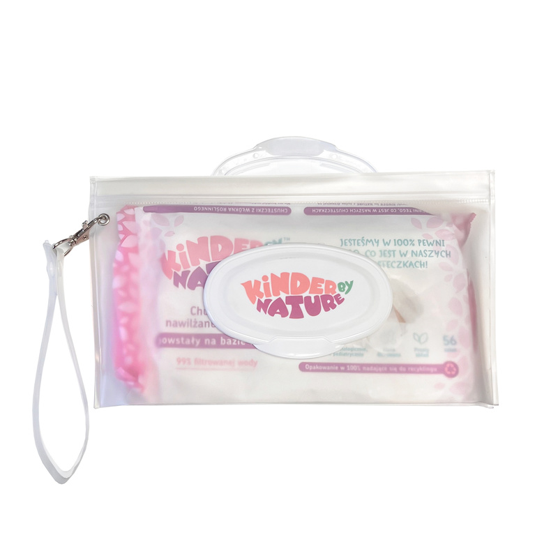 Etui na chusteczki nawilżane - saszetka strunowa